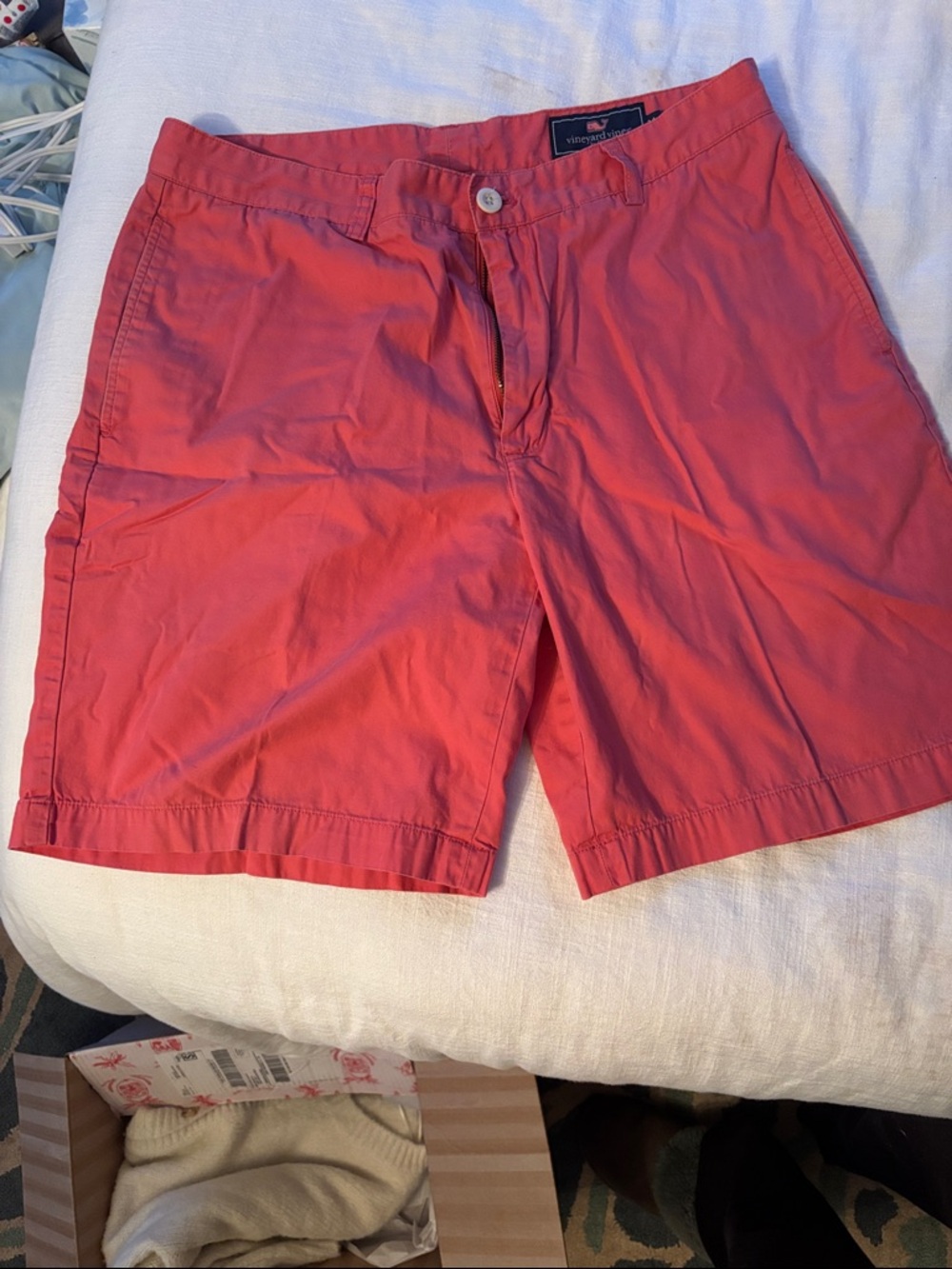Vineyard Vines Nantucket Red Men's Cotton Shorts